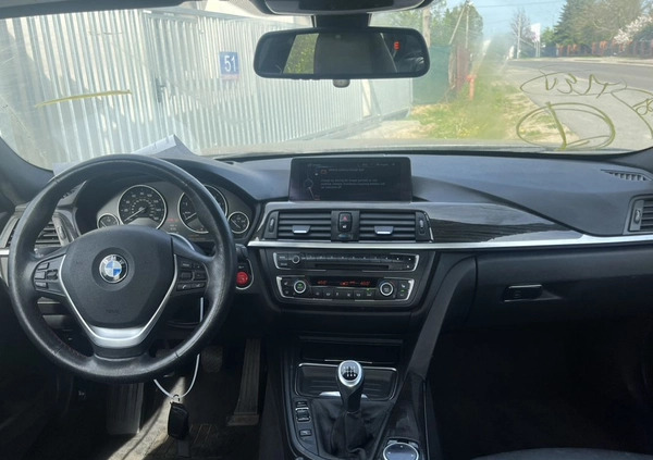 BMW Seria 3 cena 44500 przebieg: 179000, rok produkcji 2014 z Ośno Lubuskie małe 742